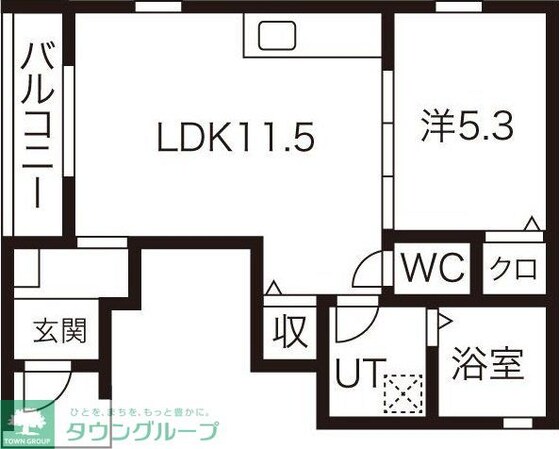 ジャルディニエの物件間取画像